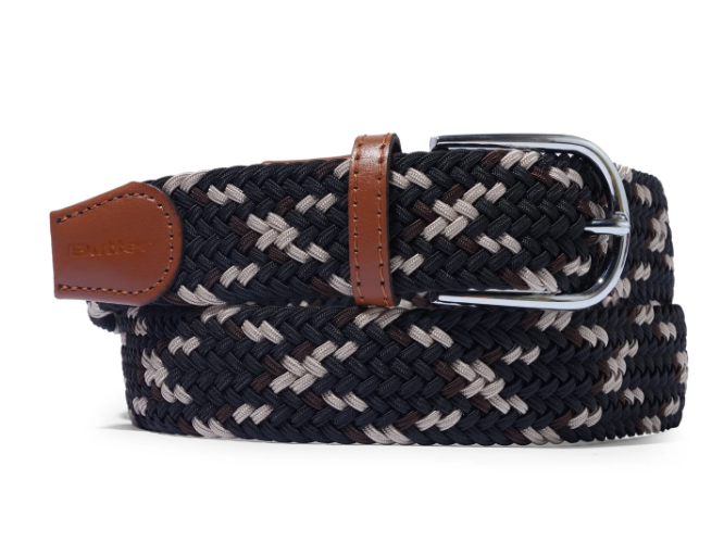 Butter Goods Braided Belt black