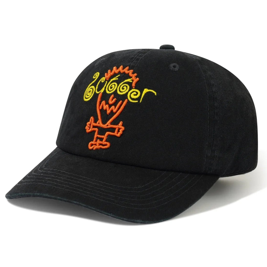 Butter Goods Dizzy 6 Panel Hat (Black)