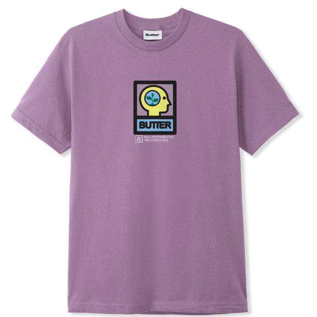 Butter Goods Environmental Tee (Washed Berry)