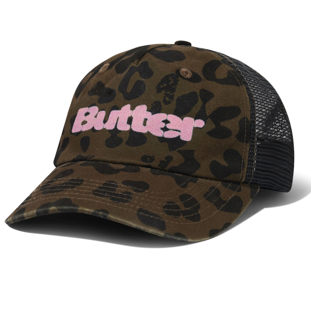 Black cap with 'butter' logo on a white background