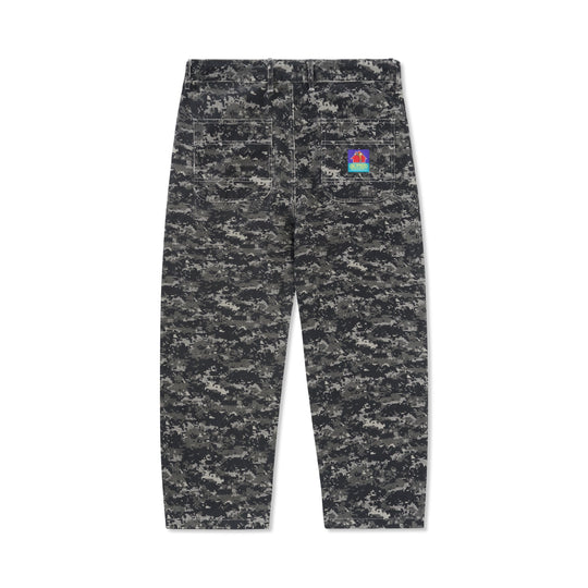 Butter Goods Work Pants (Dark Digital Camo) back
