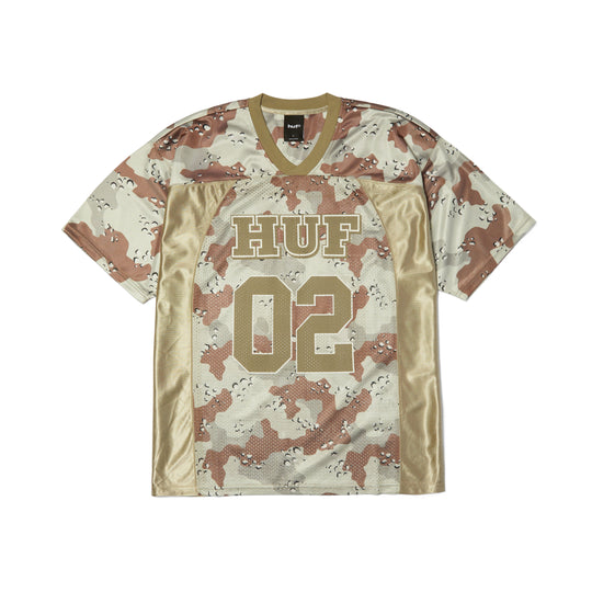 Huf Camo Football Jersey (Brown)