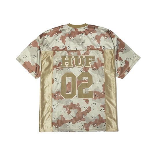 Huf Camo Football Jersey (Brown)