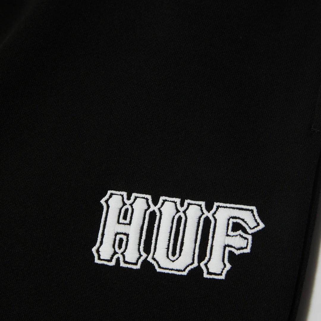 HUF Classic Logo Fleece Pant (Black)