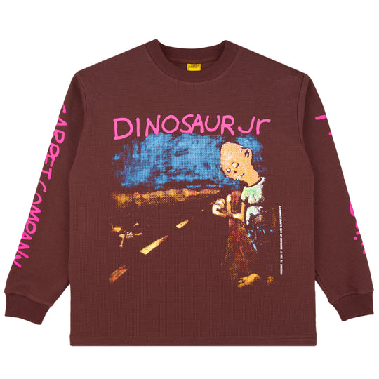 Carpet Company x Dinosaur Jr Where Have You Been Thermal Long Sleeve (Brown)