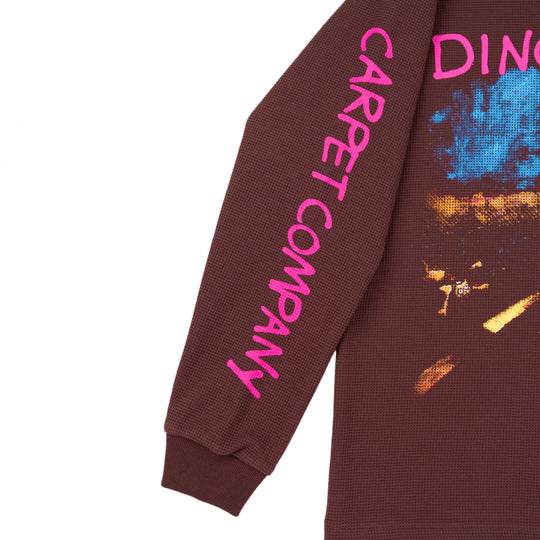 Carpet Company x Dinosaur Jr Where Have You Been Thermal Long Sleeve (Brown)