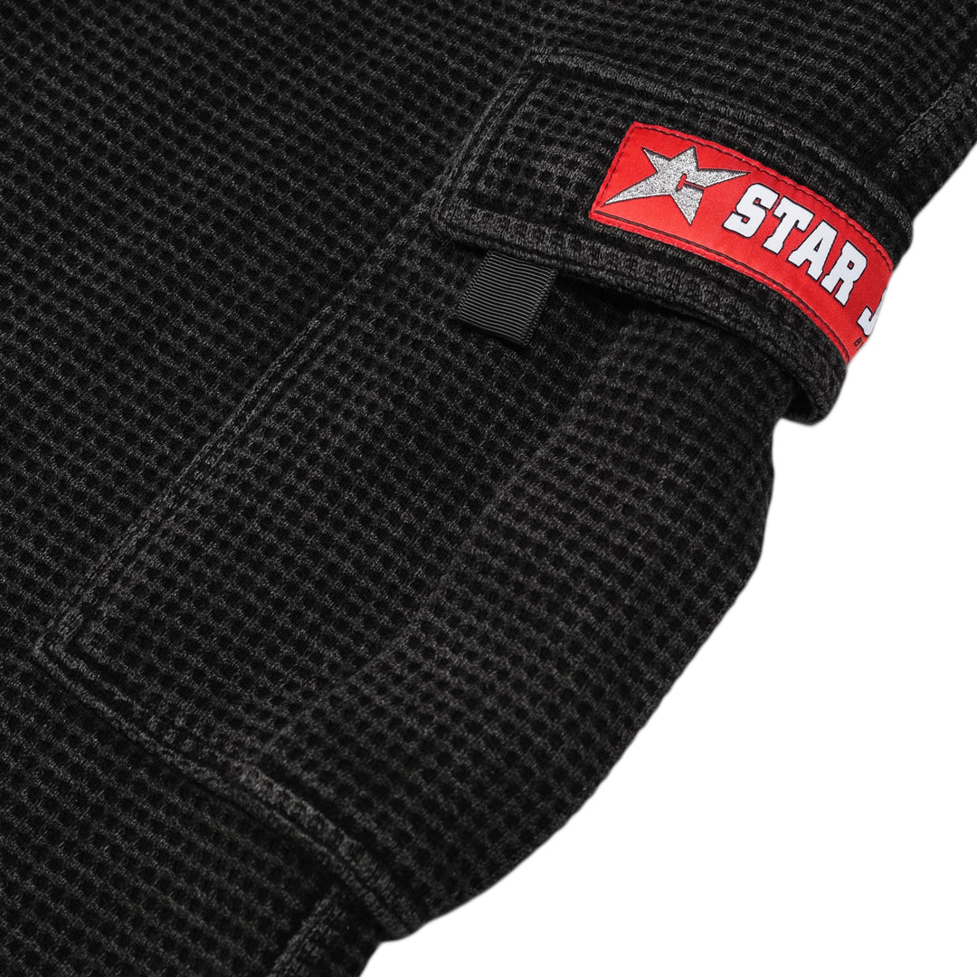cargo pocket c star logo label red