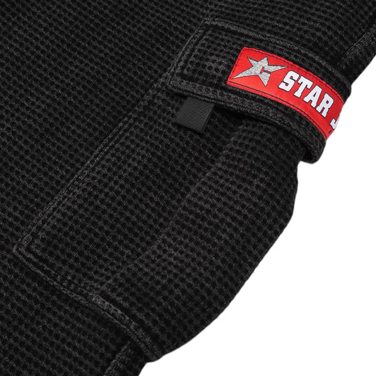 cargo pocket c star logo label red