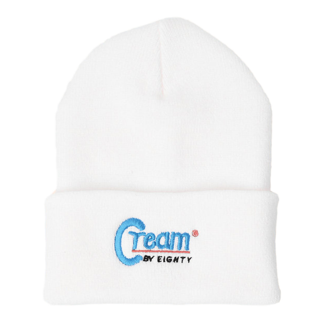 Cream Mini Mart Beanie (White)