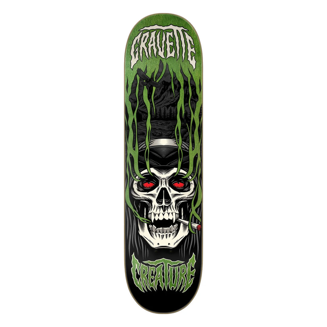 Creature Gravette Hippie Skull IV Deck (8.3")