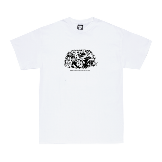 Limosine Brain Collage Tee (White)