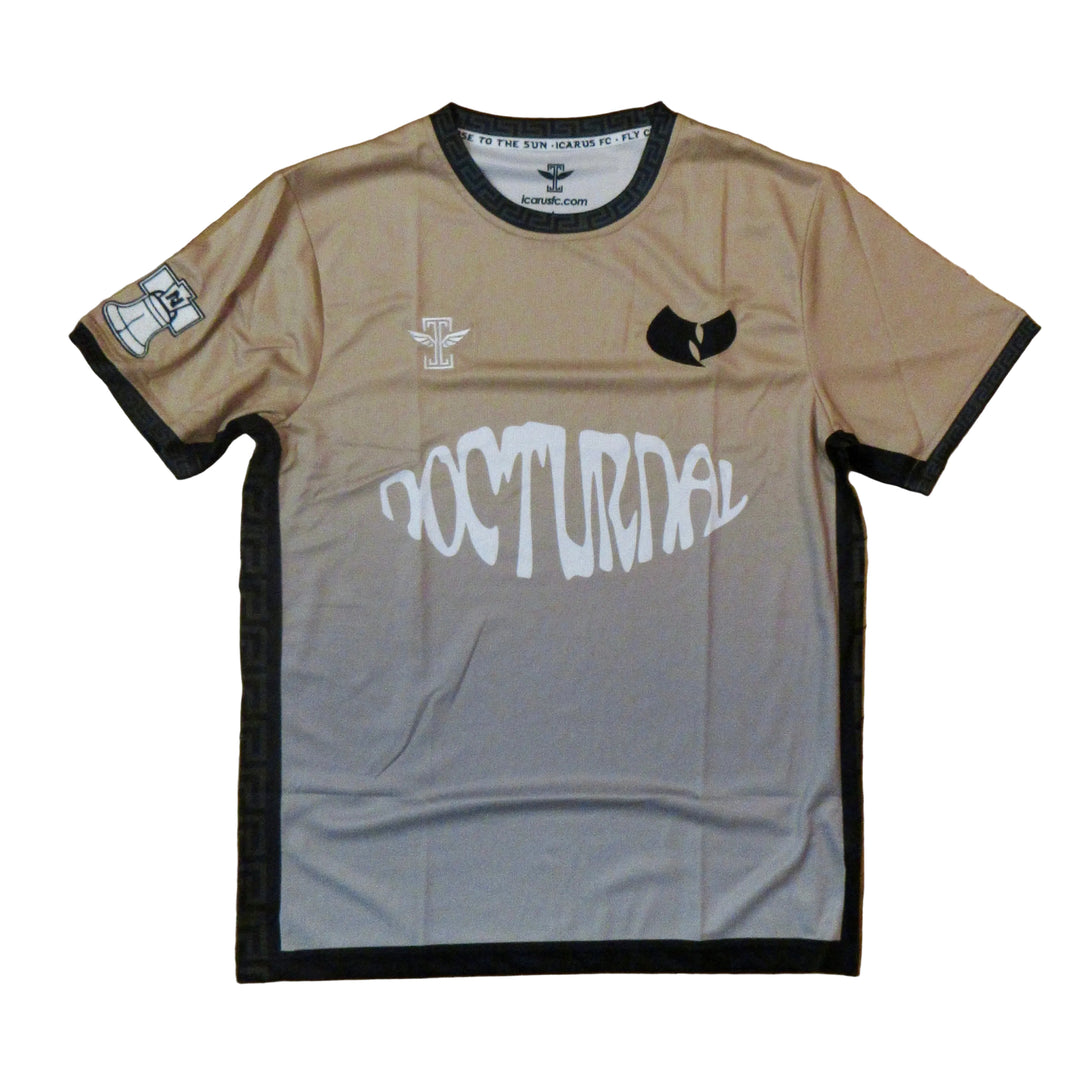 Nocturnal Soccer Jersey (Tan/Grey Fade)