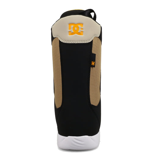 DC Men's 2026 Phase BOA Snowboard Boots (Black/Tan/Orange)