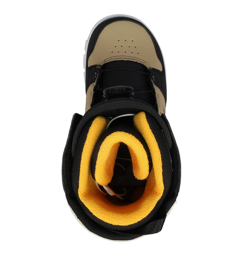 DC Men's 2026 Phase BOA Snowboard Boots (Black/Tan/Orange)