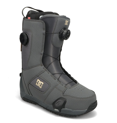 DC Men's 2026 Phase BOA Pro Step On Snowboard Boots (Dark Grey)