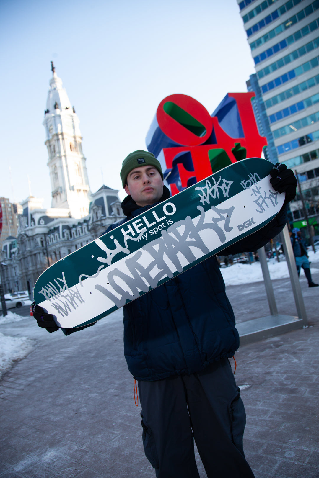kevin bilyeu at love park