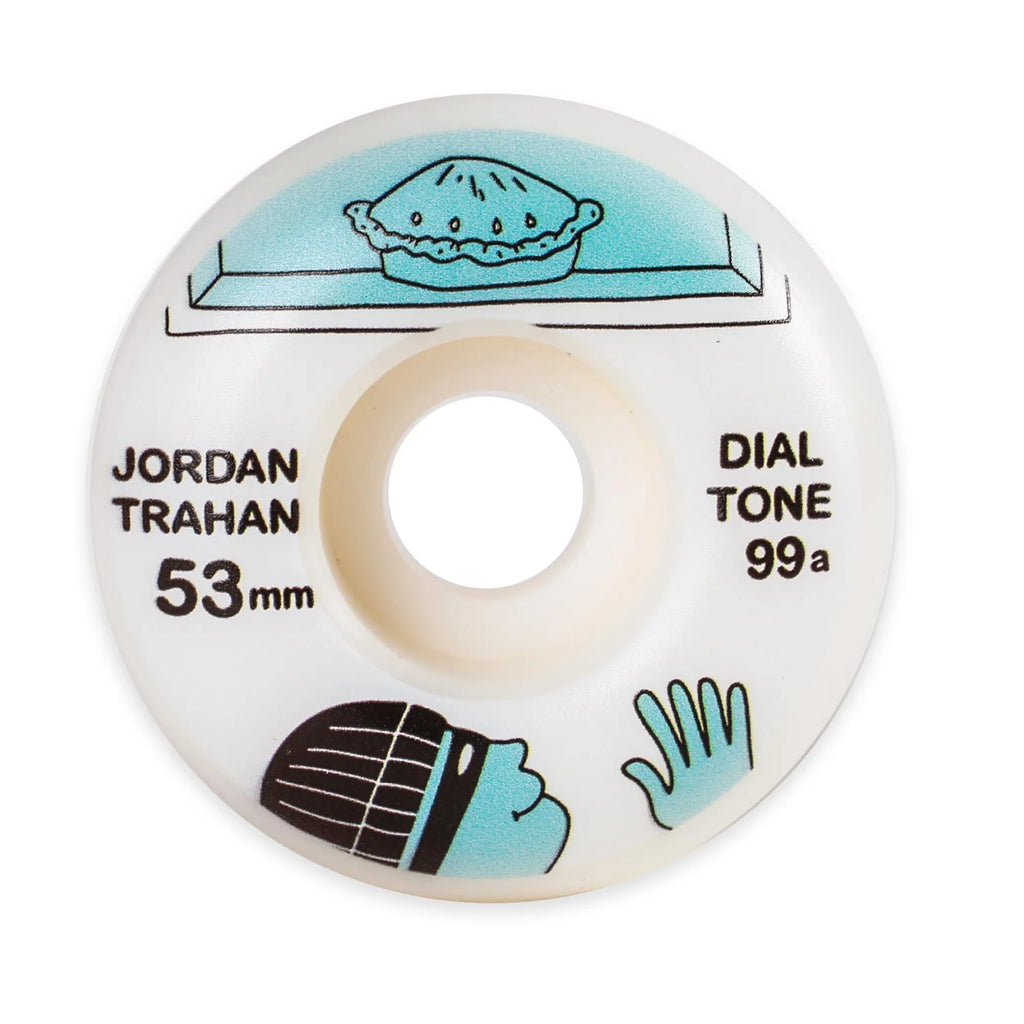 スケートボード DIALTONE JORDAN TRAHAN PIE THIEF 99A Dial Tone Jordan Trahan Pie Thief Standard 99A 53mm Wheels