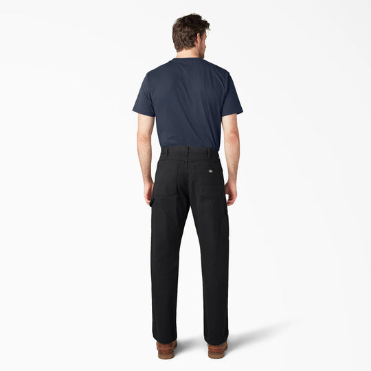 Dickies Relaxed Fit Heavyweight Duck Carpenter Pants (Risned Black)