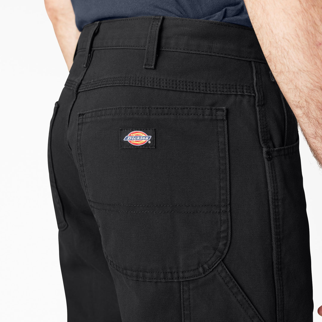 Dickies Relaxed Fit Heavyweight Duck Carpenter Pants (Risned Black)