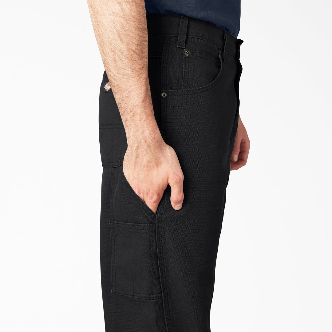 Dickies Relaxed Fit Heavyweight Duck Carpenter Pants (Risned Black)