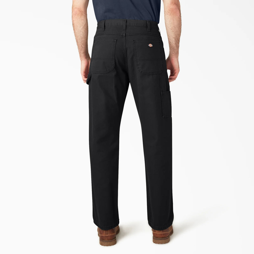 Dickies Relaxed Fit Heavyweight Duck Carpenter Pants (Risned Black)