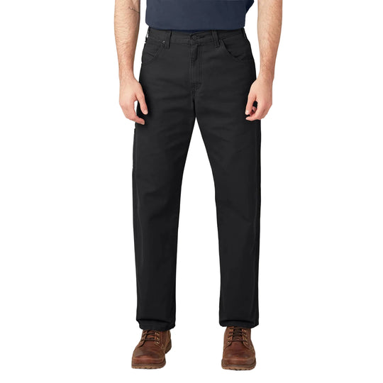 Dickies Relaxed Fit Heavyweight Duck Carpenter Pants (Risned Black)