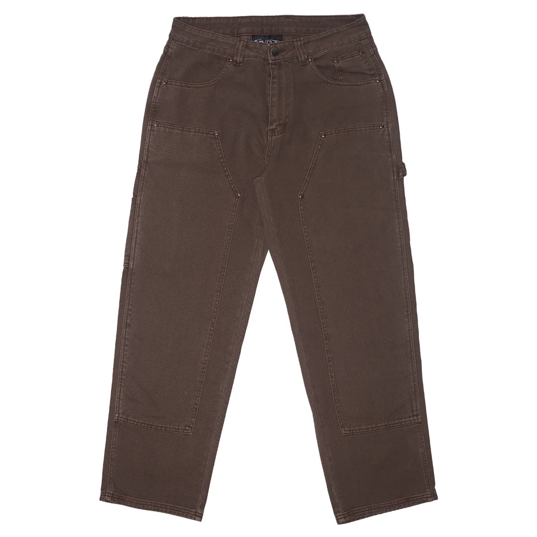 WKND Damn Near Carpenter Double Knee Pants (Washed Brown