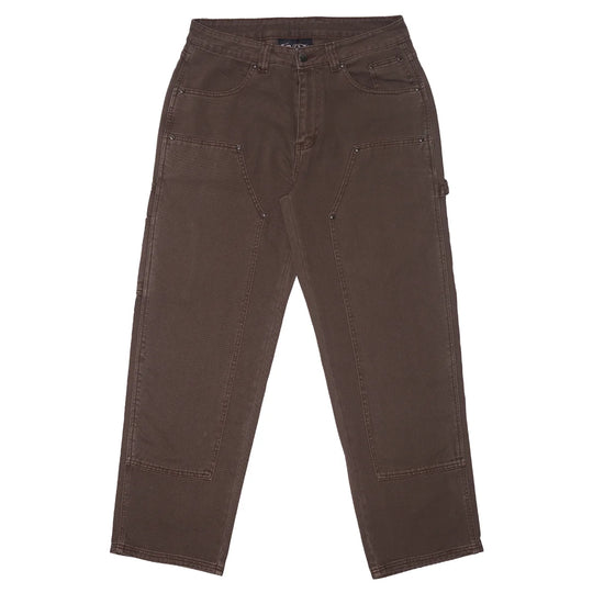 WKND Damn Near Carpenter Double Knee Pants (Washed Brown