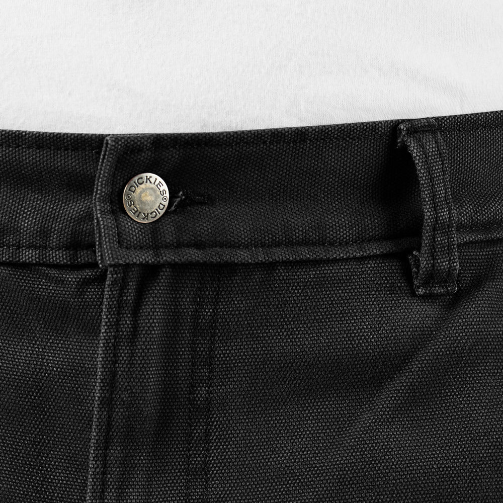 Dickies Double Knee Canvas Carpenter Pants (Black)