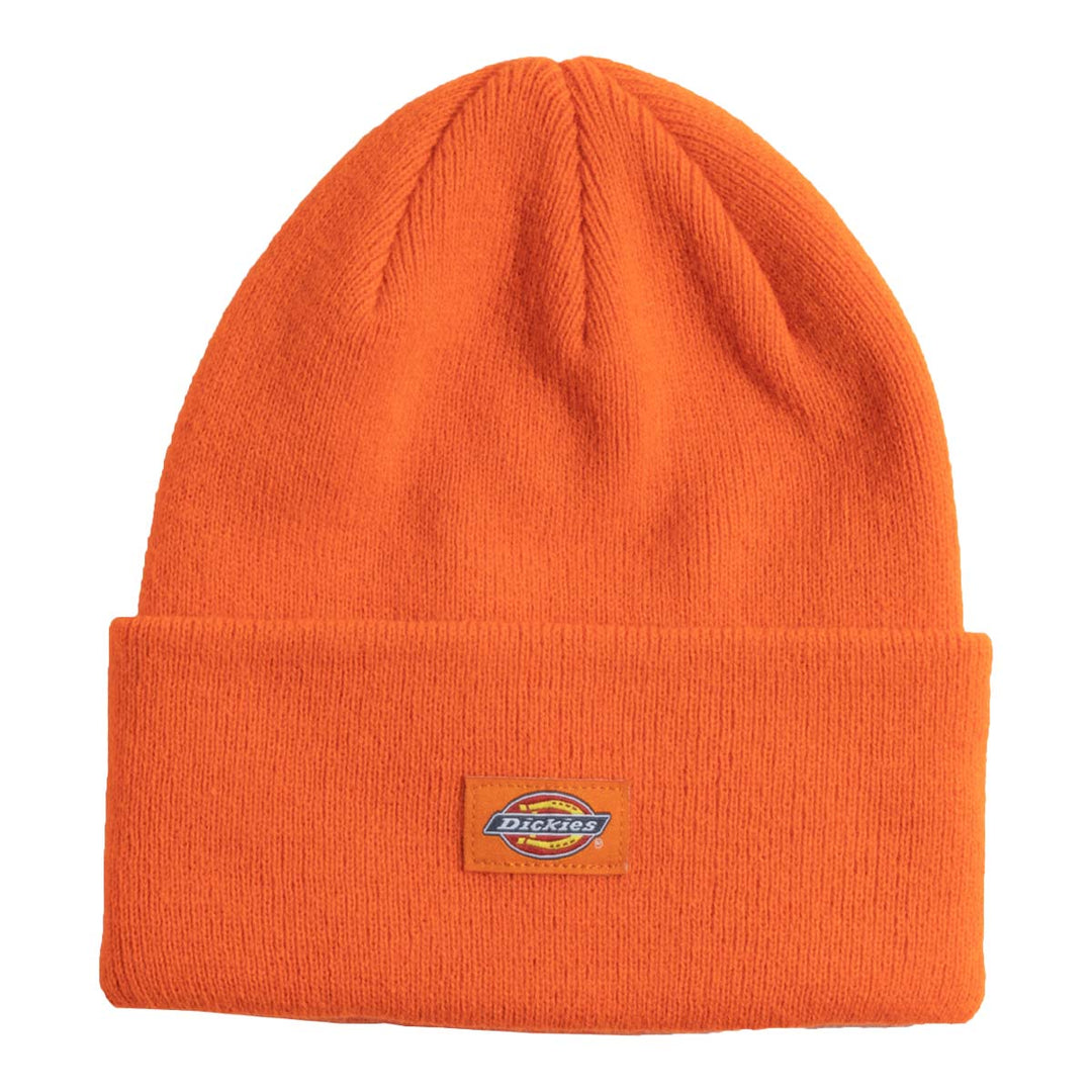 Dickies Knit Tall Cuffed Beanie (Orange)