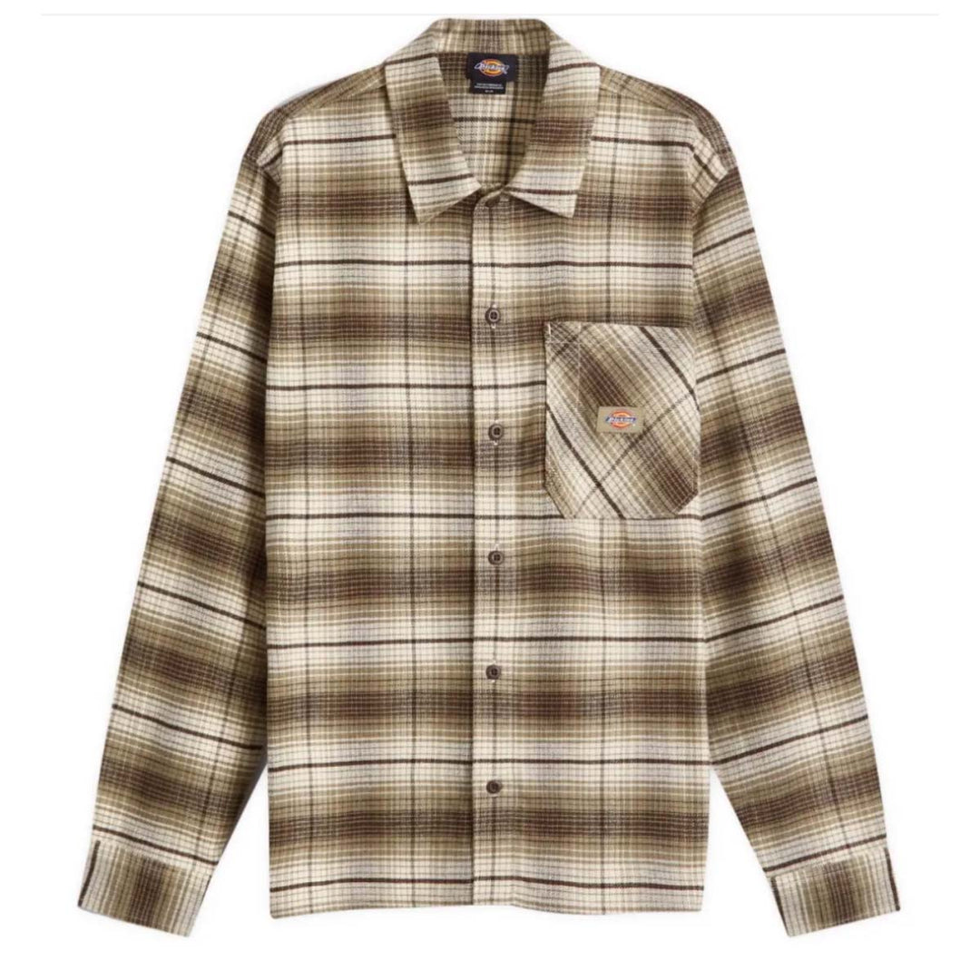 Dickies Waven Plaid Flannel (Forest)