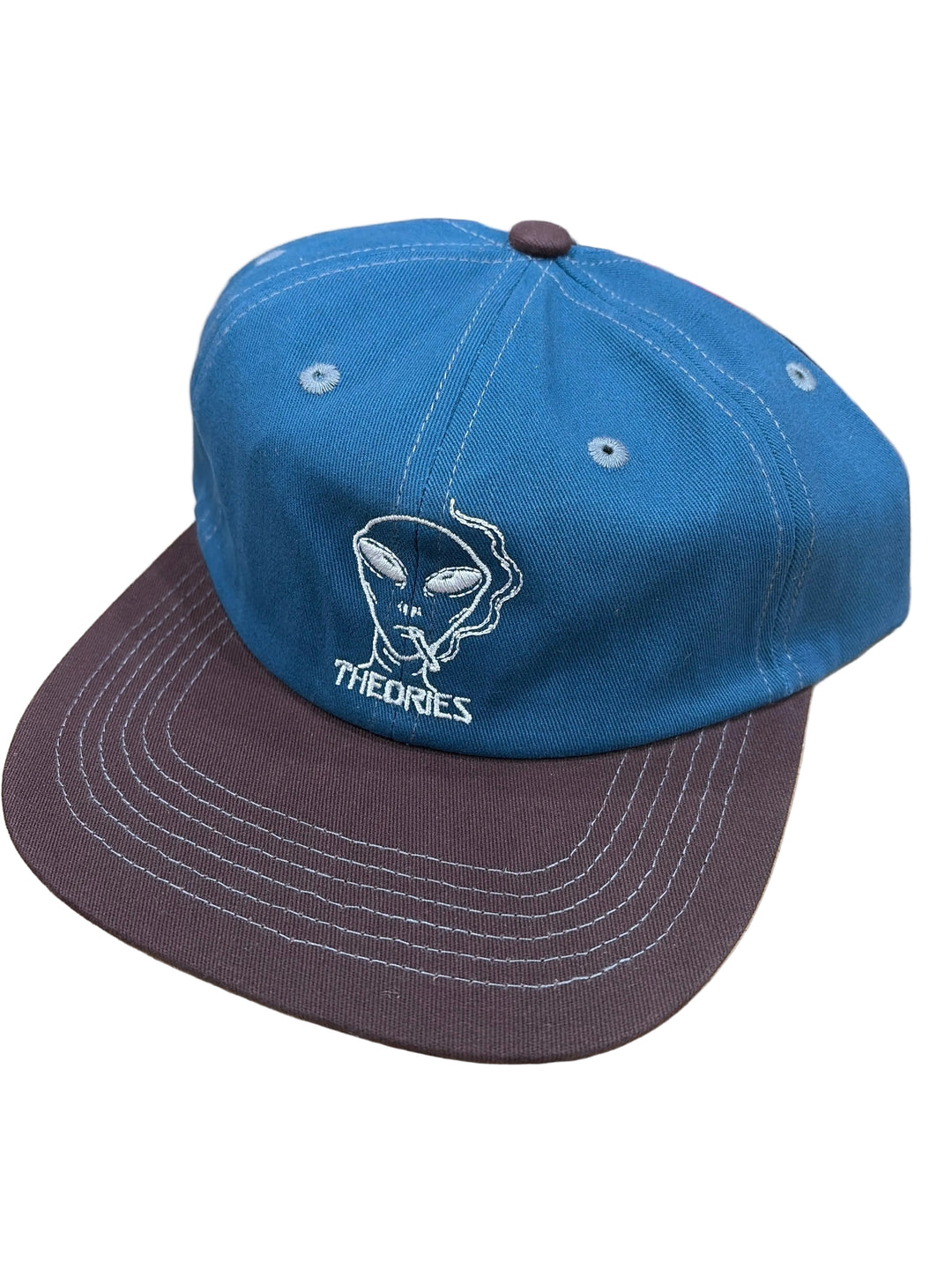 Theories Outer Space Snapback Hat (Blue/Mahogany)