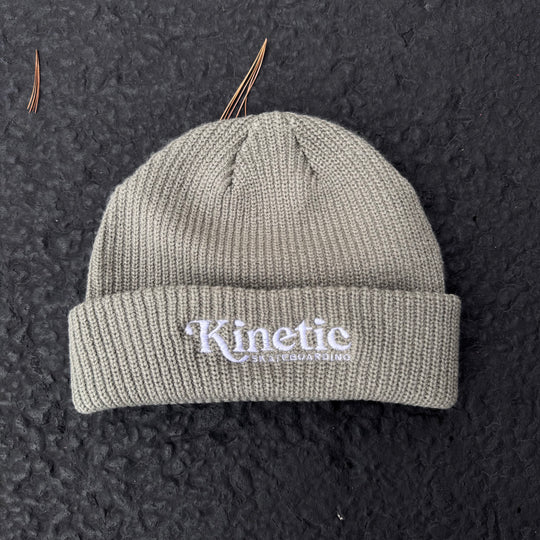 Kinetic Logo cuff Beanie (Sage)