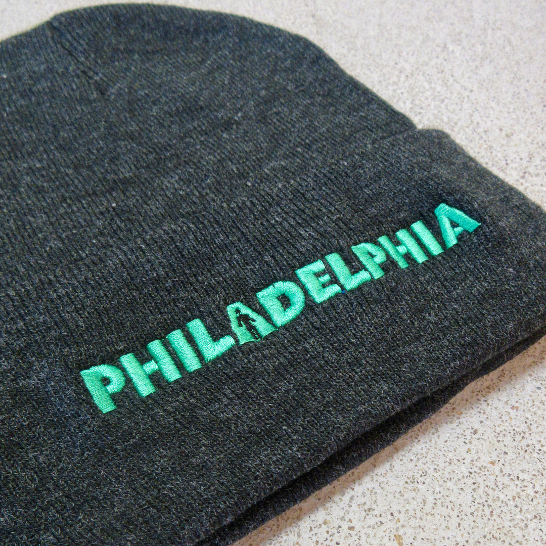 Girl OG Philadelphia x Nocturnal Beanie (Dark Grey)