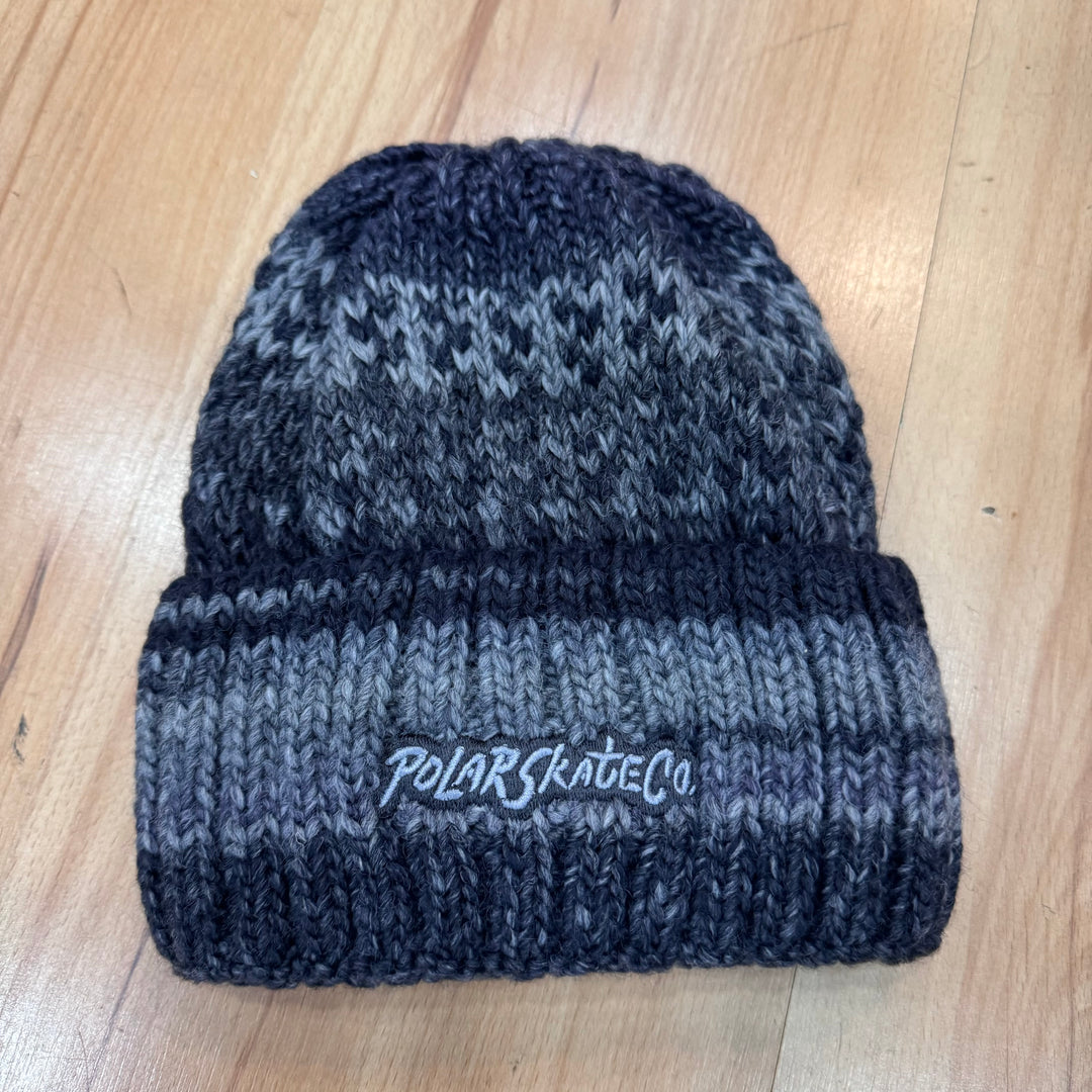 warm multi color beanie