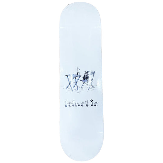Kinetic Auggie Deck 8.5" (White)
