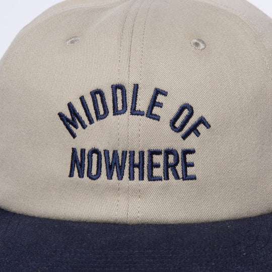 The Quiet Life Middle Of Nowhere Polo Hat (Stone/Navy)