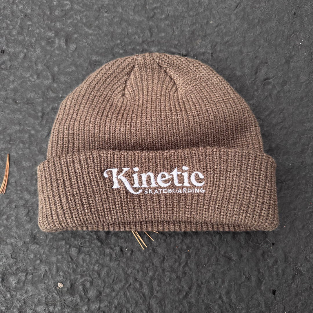 Kinetic Logo Cuff Beanie (Olive)