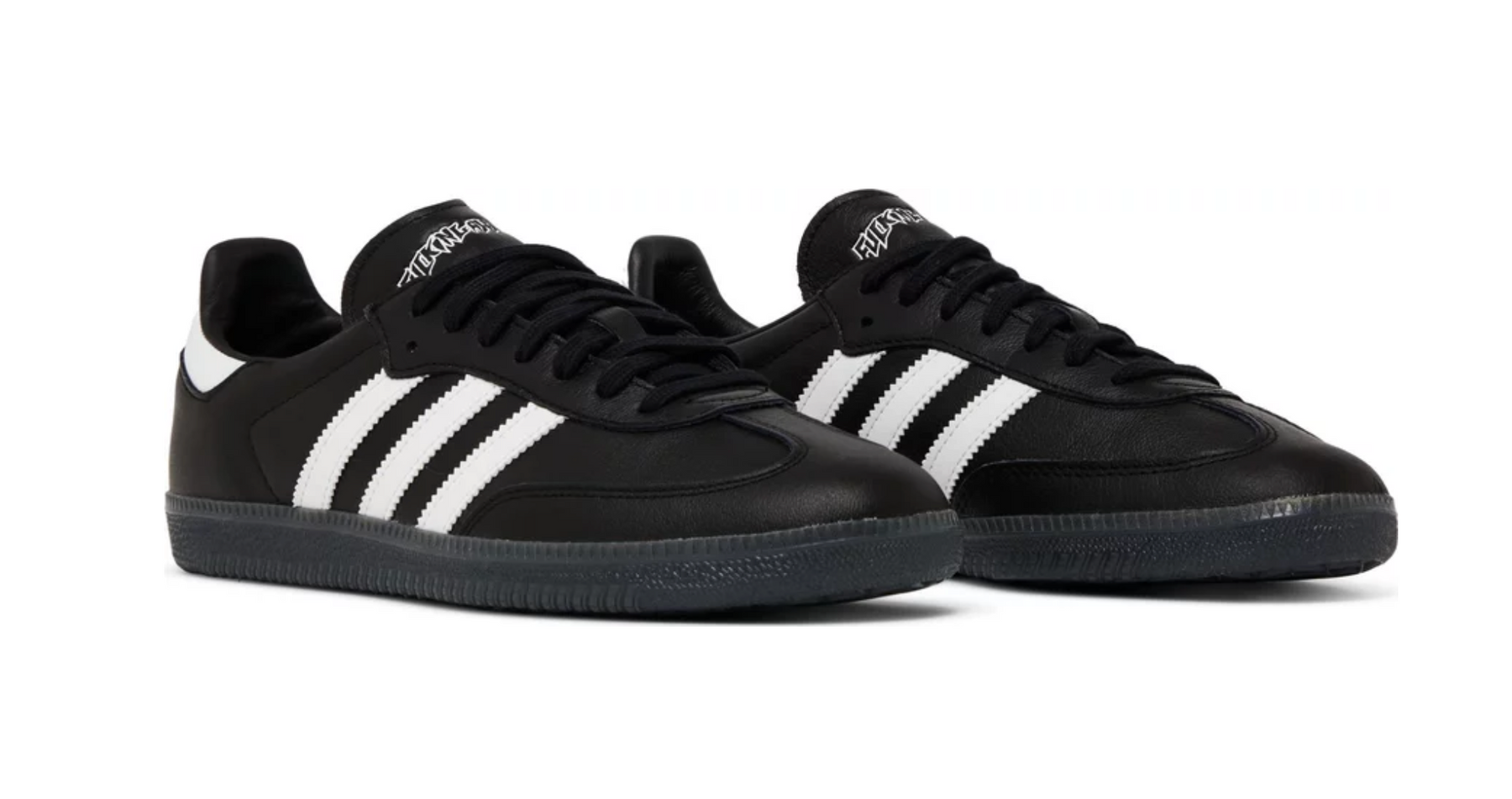Adidas samba black sole hotsell