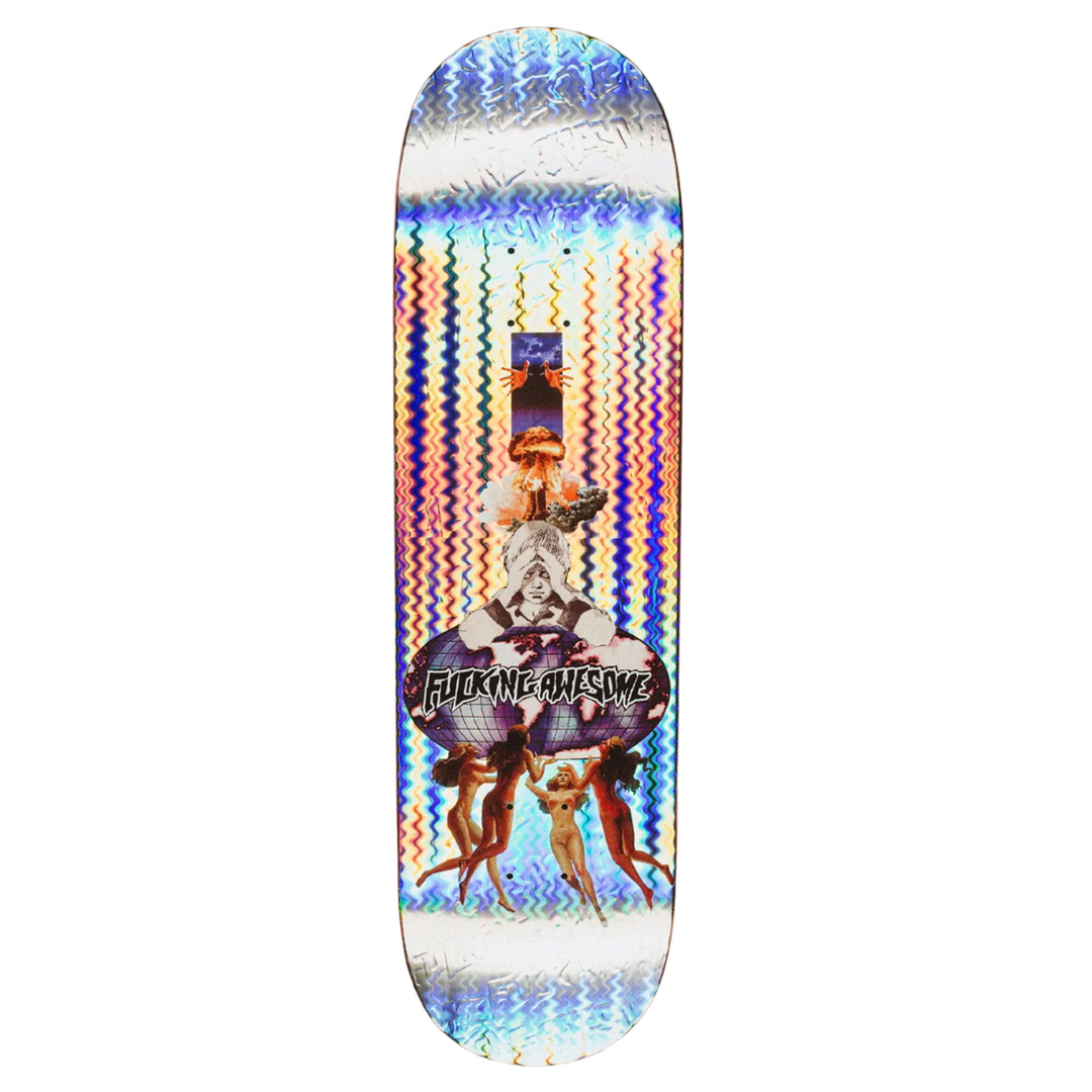 holographic Fucking Awesome skate deck