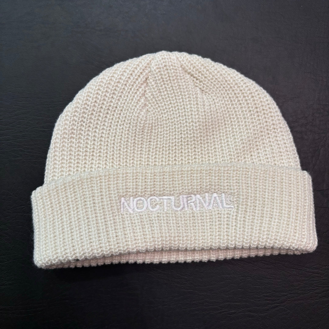 Nocturnal "Classic" Embroidered Cable Beanie (Multiple Colors)