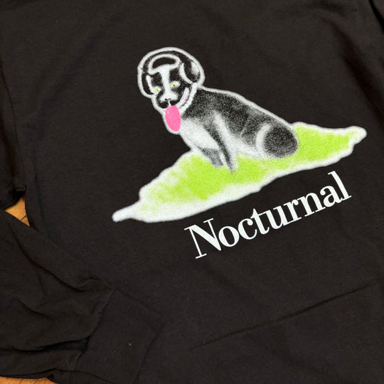 Nocturnal "Dog" Longsleeve Tee (Black)