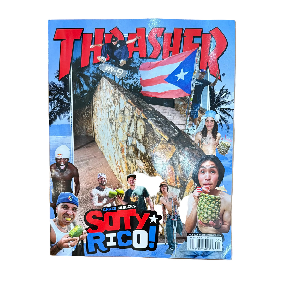 Thrasher Magazine Soty Rico (Issue July 2026)