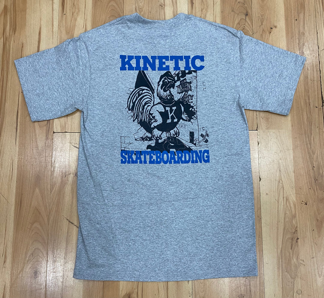 Kinetic Start Today Tee (Grey/Blue)