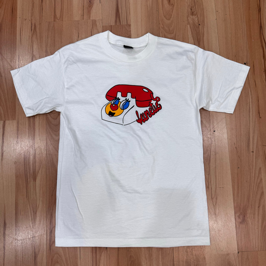 Kinetic Telephone Tee (White)