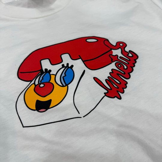 Kinetic Telephone Tee (White)