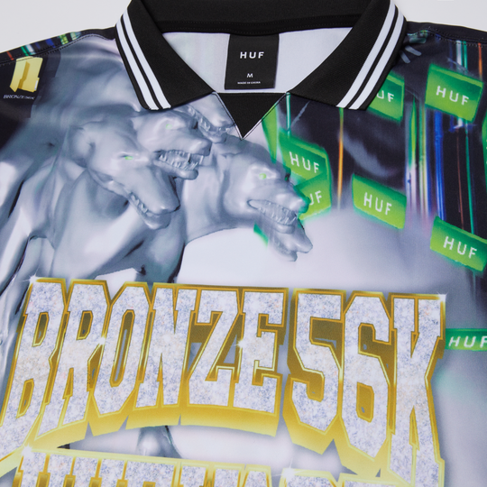 Huf X Bronze Glitched Soccer Jersey (Multi)