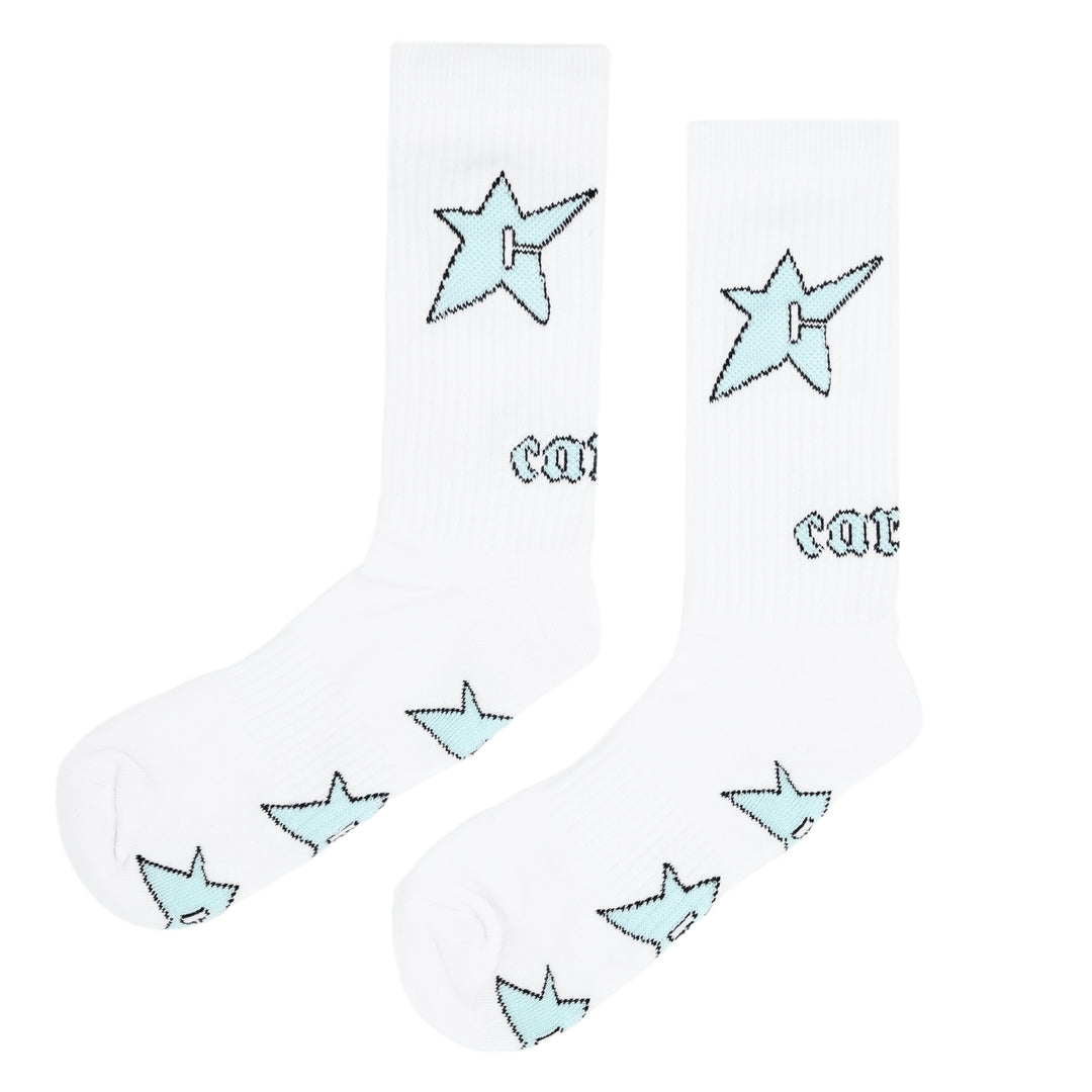 Carpet Company Glow in the Dark Sock (White)