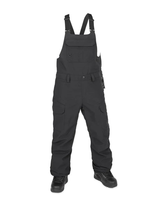 Volcom Womens 2025 Creston 3D Stretch Bib Overall (Black)