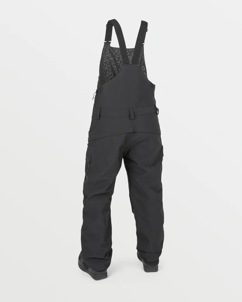 Volcom Womens 2025 Creston 3D Stretch Bib Overall (Black)